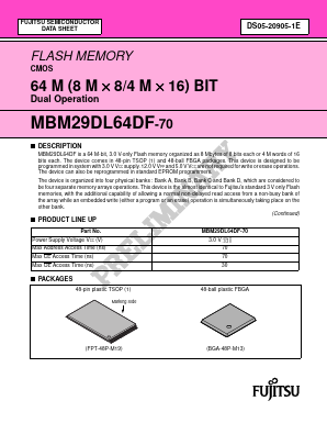 MBM29DL64DF image