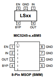 MIC5245-2.5BM5 image